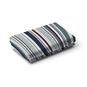 Lenzuolo sopra Stripes Indaco