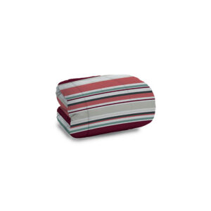 Trapunta Matrimoniale Stripes Rubino
